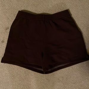 Aritzia brown 5 inch shorts